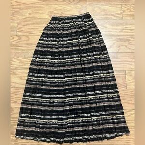 Vintage 80s Willowbend Maxi Skirt Medium